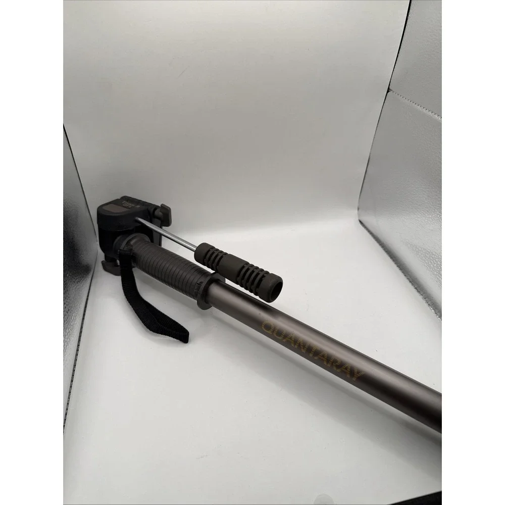 Quantaray Titan II Heavy Duty Camera Monopod  Aluminum w Grip Strap Adjustable